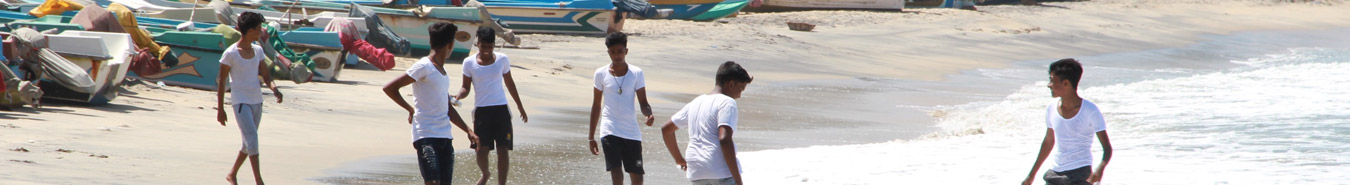 Hero Jungs am Strand